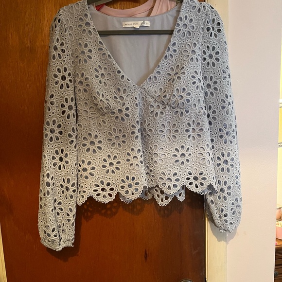 Fallon Lace Babydoll Top - Picture 1 of 3